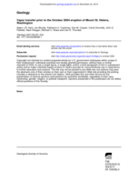 Vapor Transport Prior to the October 2004 Eruption of Mount St. Helens, Washington: Insight from Li and 210Pb Systematics