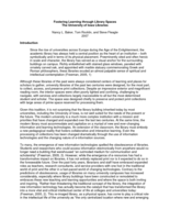 Fostering Learning through Library Spaces: The University of Iowa Libraries