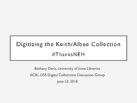 Digitizing the Keith/Albee Collection #ThanksNEH