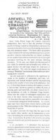 Farewell to the Full-time Permanent Employee?: Review of "The Contingent Economy: The Growth of the Temporary, Part-time and Sub-contracted Workforce" by Richard Belous