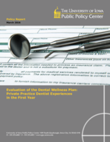 Evaluation of the Dental Wellness Plan. Private practice dentist experiences in the first year