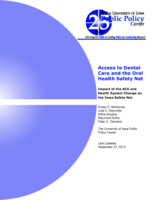 Access to Dental Care and the Oral Health Safety Net