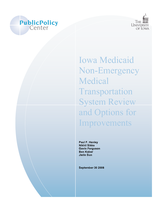 Iowa Medicaid Non-Emergency Medical Transportation System Review and Options for Improvements