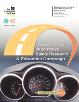 Automotive safety research and education campaign: Narrative report, year 1
