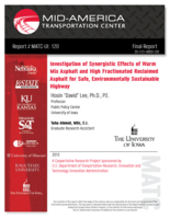 Investigation of synergistic efforts of warm mix asphalt and high fractionated reclaimed asphalt for safe, environmentally sustainable highway