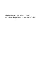 Greenhouse Gas Action Plan for the Transportation Sector in Iowa