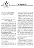 What Hath Zoe Baird Wrought? The New FICA Amendments on Domestic Service Employees