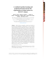 A combined machine-learning and graph-based framework for the segmentation of retinal surfaces in SD-OCT volumes