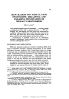 Crewleaders and Agricultural Sweatshops: The Lawful and Unlawful Exploitation of Migrant Farmworkers