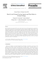 Short-Lived Climate Forcing Agents and Their Roles in Climate Change