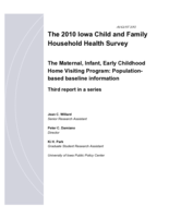 The 2010 Iowa Child and Family Household Health Survey - Home Visiting Report