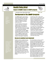 Impact of hawk-i, Iowa’s S-SCHIP program