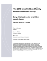 The 2010 Iowa Child and Family Household Health Survey - Early Childhood Report