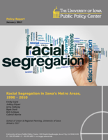 Racial Segregation in Iowa’s Metro Areas, 1990-2010