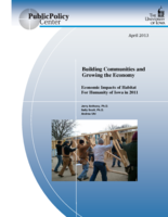 Building communities and growing the economy: Economic impacts of Habitat for Humanity of Iowa in 2011