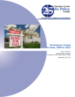 Foreclosure trends in Iowa, 2006 to 2012