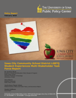 Iowa City Community School District LGBTQ Student Experiences Multi-Stakeholder Task Force Report