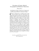 Chrysippus of Cnidus: Medical Doxography and Hellenistic Monarchies
