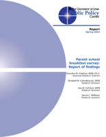 Parent School Breakfast Survey: Report of Findings