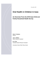 Oral Health in Children in Iowa: An Overview From the 2010 Iowa Child and Family Household Health Survey