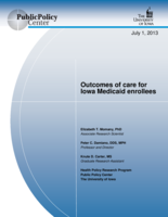 Outcomes of Care for Iowa Medicaid Enrollees