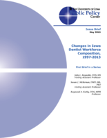 Changes in Iowa Dentist Workforce Composition, 1997-2013: First in a Series of Issue Briefs