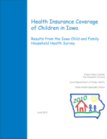 Health Insurance Coverage of Children in Iowa: An Overview of the 2010 Iowa Child and Family Household Health Survey