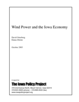 Wind Power and the Iowa Economy