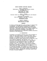 Object Oriented Locational Analysis