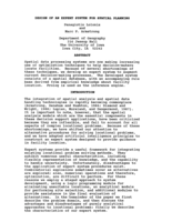 Design of an expert system for spatial planning