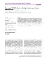 The role of BST-2/Tetherin in host protection and disease manifestation
