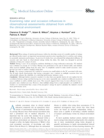 Examining rater and occasion influences in observational assessments obtained from within the clinical environment