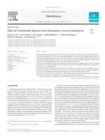 Effect of Trinucleotide Repeats in the Huntington's Gene on Intelligence