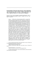 Dermatoglyphic fingerprint heterogeneity among individuals with nonsyndromic cleft lip with or without cleft palate and their unaffected relatives in China and the Philippines