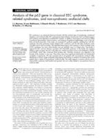 Analysis of the p63 gene in classical EEC syndrome, related syndromes, and non-syndromic orofacial clefts