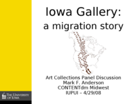 Iowa Gallery: a migration story