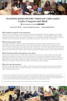Teaching Book History through Card Games: Codex Conquest and Mark