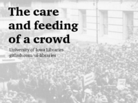 The Care and Feeding of a Crowd