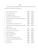 Iowa Sleep Disturbances Inventory  (Expanded)