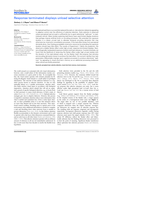 Response terminated displays unload selective attention