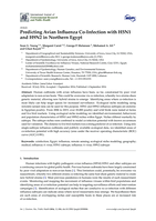 Predicting Avian Influenza Co-Infection with H5N1 and H9N2 in Northern Egypt