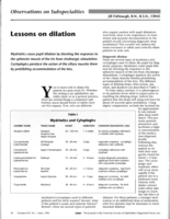 Lessons on dilation