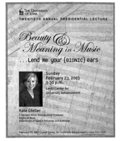Beauty and Meaning in Music...Lend Me Your (Bionic) Ears