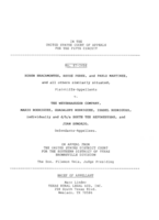 Bracamontes et al. v. The Weyerhaeuser Company et al. Brief of Appellant, 87-2456 (1987)