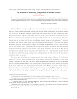 The Sexual Life of Muscovites: Evidence from the Foreign Accounts