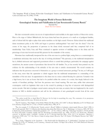 The Imaginary World of Semen Koltovskii: Genealogical Anxiety and Falsification in Late Seventeenth-Century Russia