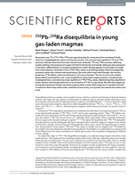 ²¹⁰Pb-²²⁶Ra disequilibria in young gas-laden magmas