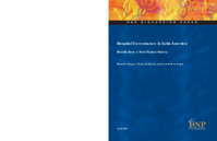 Hospital Governance in Latin America: Results from a Four Nation Survey