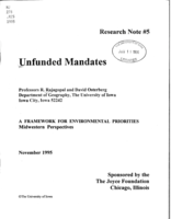 Unfunded Mandates