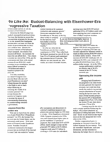 We Like Ike: Budget-Balancing with Eisenhower-Era Progressive Taxation